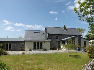 Farmhouse rear elevation